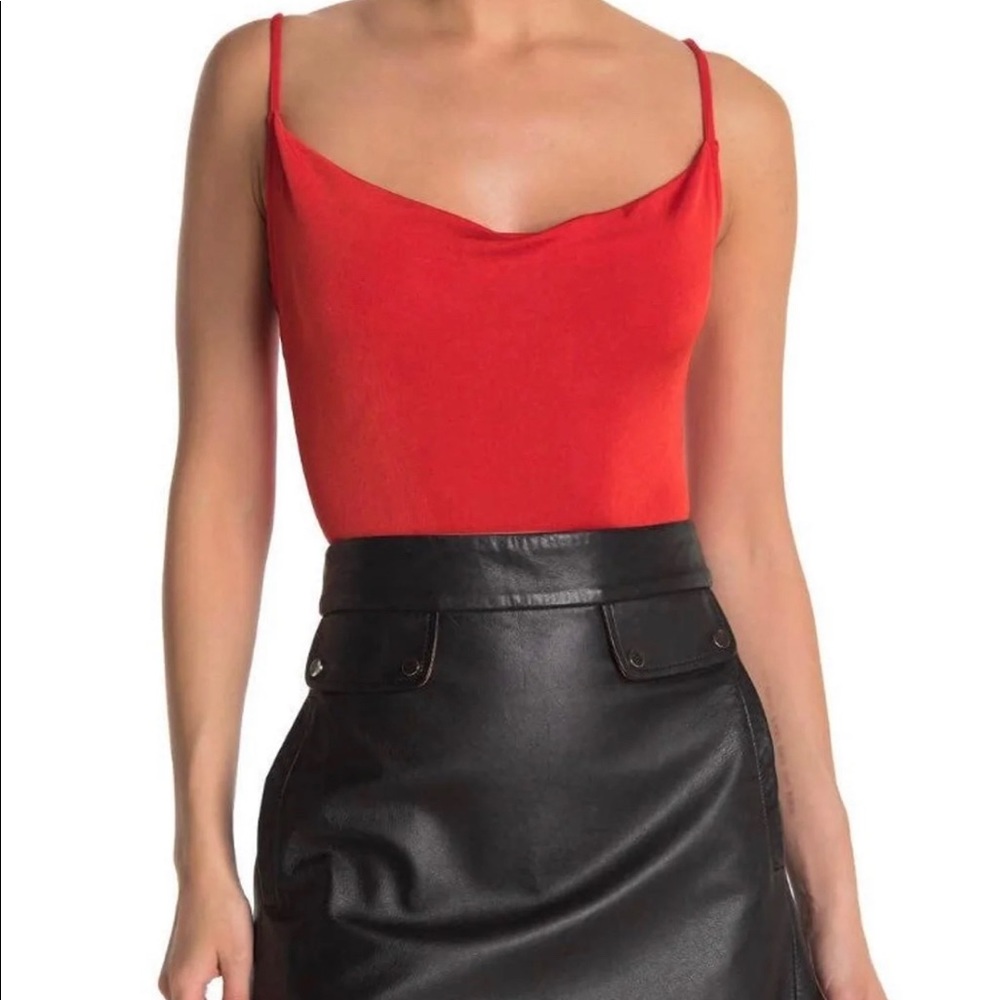 Free People cowls in the club bodysuit